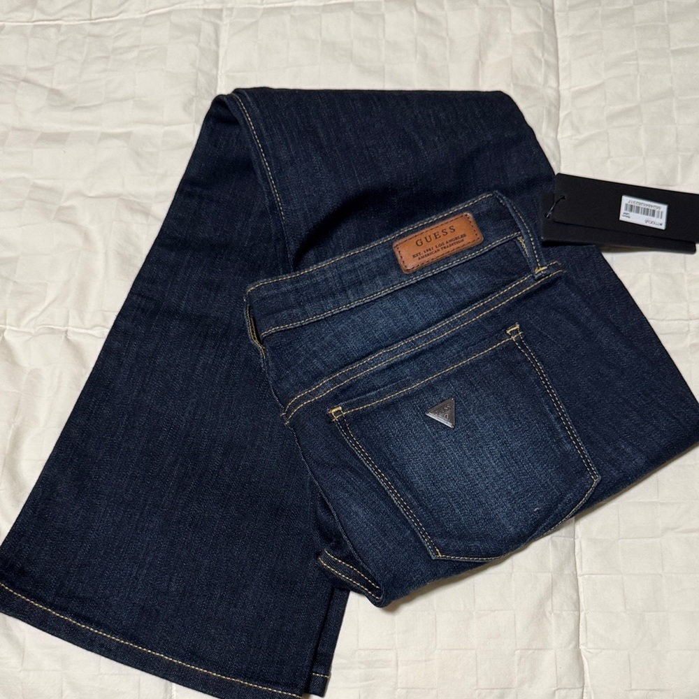 GUESS Women’s  Deep Indigo Bootcut Jeans